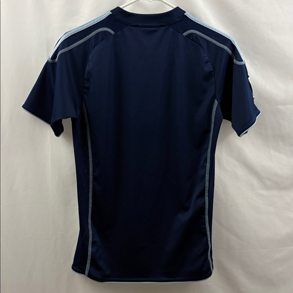 Kansas City Sporting Adidas Kids Youth Size Medium Soccer Jersey Futbol MLS - Picture 7 of 7